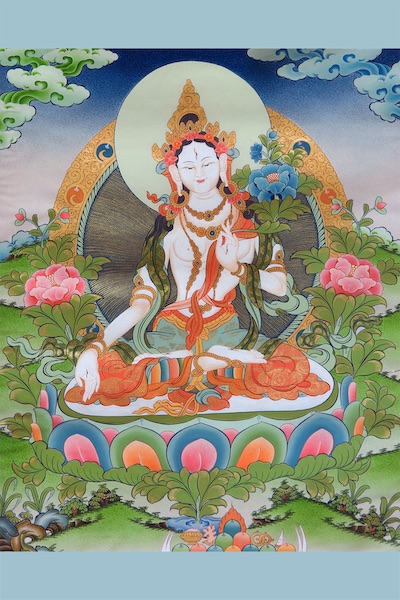 (image for) White Tara Alone (Photo for purchase)